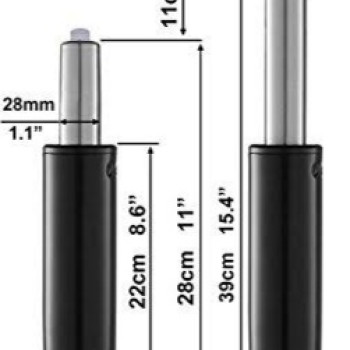 Black Gas-lift -120mm 