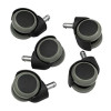 Chair Rubber Wheels (Set of 5) Chair Rubber Wheels (Set of 5)