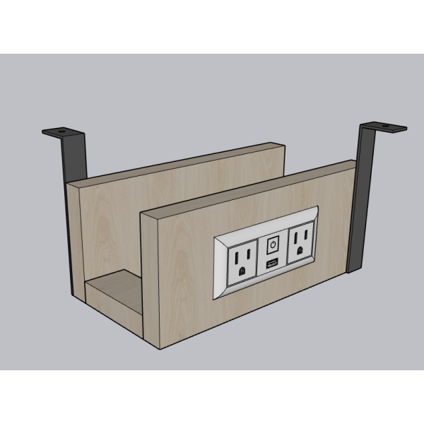 Cable & Power Management Tray