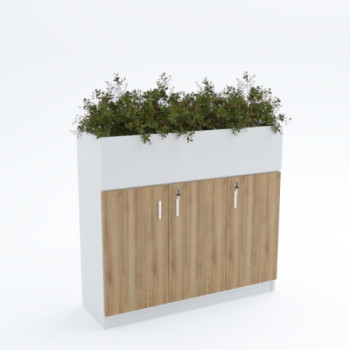 Low Height Cabinet 09 with planter box
