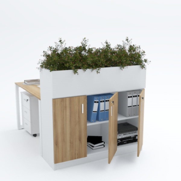 Low Height Cabinet 09 with planter box Low Height Cabinet 09 with planter box