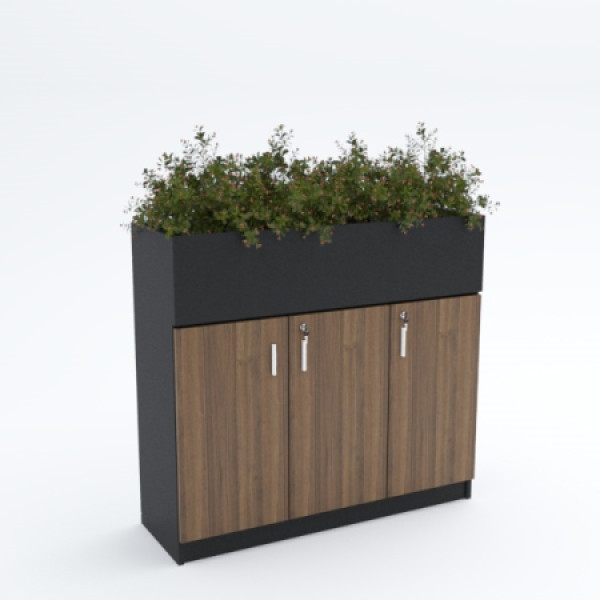 Low Height Cabinet 09 with planter box Low Height Cabinet 09 with planter box
