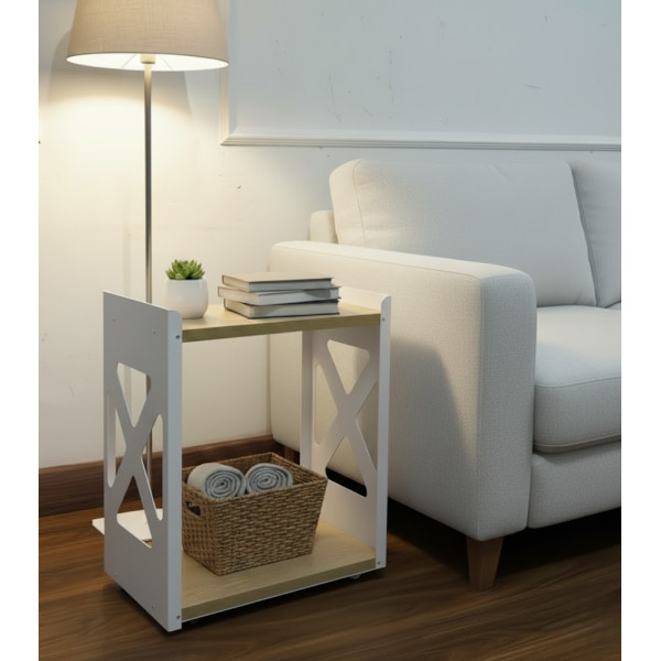 Minimalist Industrial Wheeled Cart Minimalist Industrial Wheeled Cart